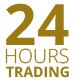 24 HOURS Logo